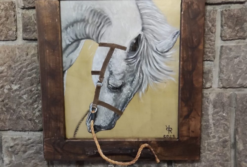 Otvorena je izložba slika i crteža Roberta Radmana pod nazivom “Konji”.